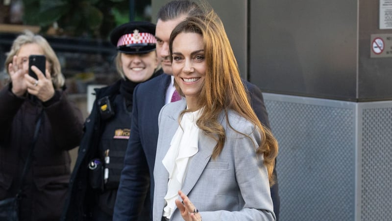 Es geht um ihr Herzensthema - Kates erste Rede seit der Krebsdiagnose