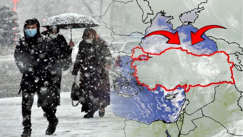 Meteoroloji’den kritik uyarı! Kuvvetli yağış ve kar bu gece geliyor: Ordu, Giresun, Sivas, Tokat, Kayseri...