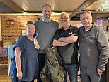 Prince of Ales! William enjoys traditional country pub lunch before his team settle bill with £75 tip