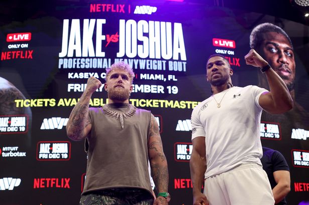 Jake Paul vs Anthony Joshua press conference: Everything you need to know after first face-off