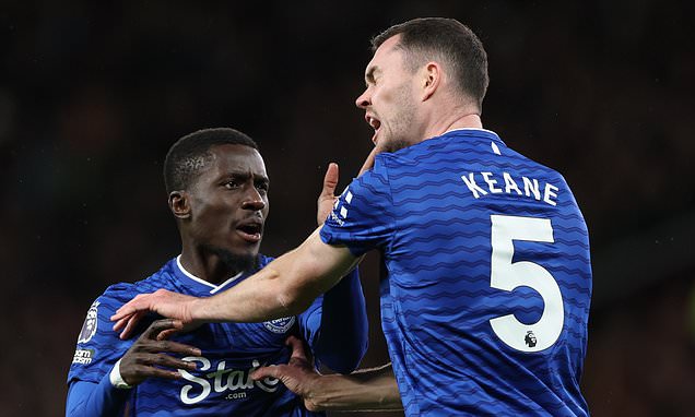 Everton's appeal over Idrissa Gueye's red card for fighting team-mate Michael Keane is REJECTED - but club await FA reasoning