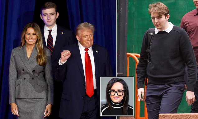 Why I'm worried about Barron Trump. He's fled Manhattan... and now this! I hope helicopter mom Melania takes my advice: KENNEDY