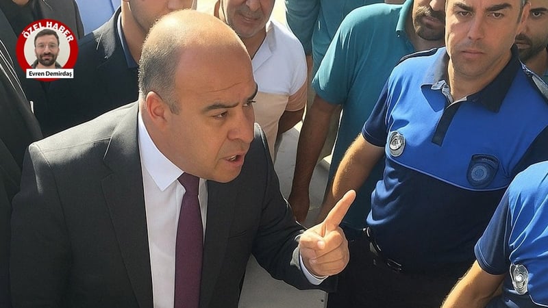 Belediye başkanından 'kulağını keserim' tehdidi