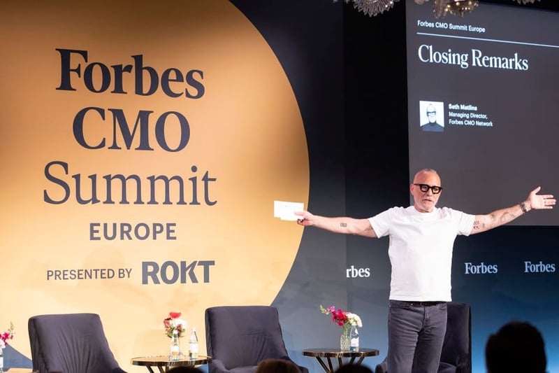 Forbes Hosts CMO Summit Europe Focused On What Matters Most For Driving Growth In An Uncertain Market