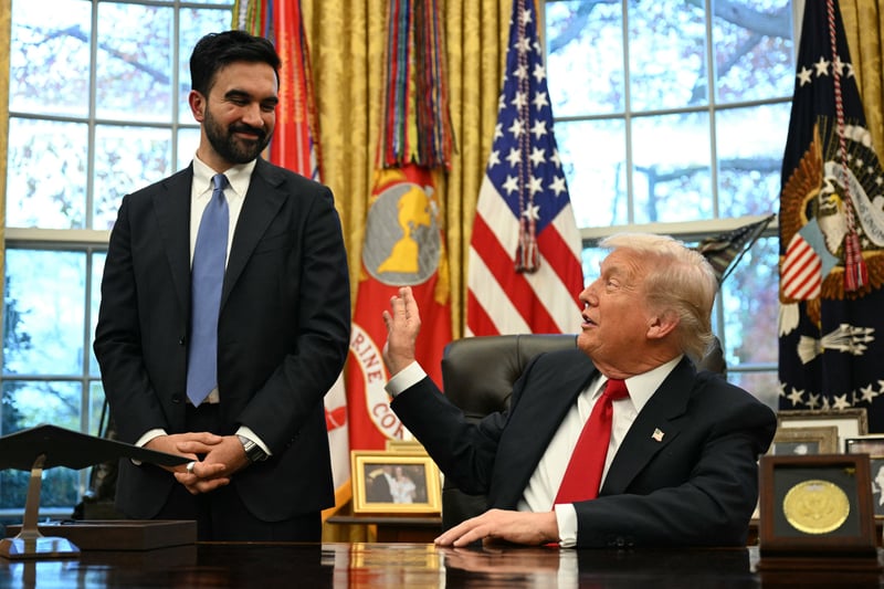 Trump Praises Zohran Mamdani:  'You're Gonna Have, Hopefully, A Really Great Mayor'