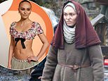 Lily-Rose Depp swaps Chanel for medieval sackcloth as she films new werewolf film in Surrey