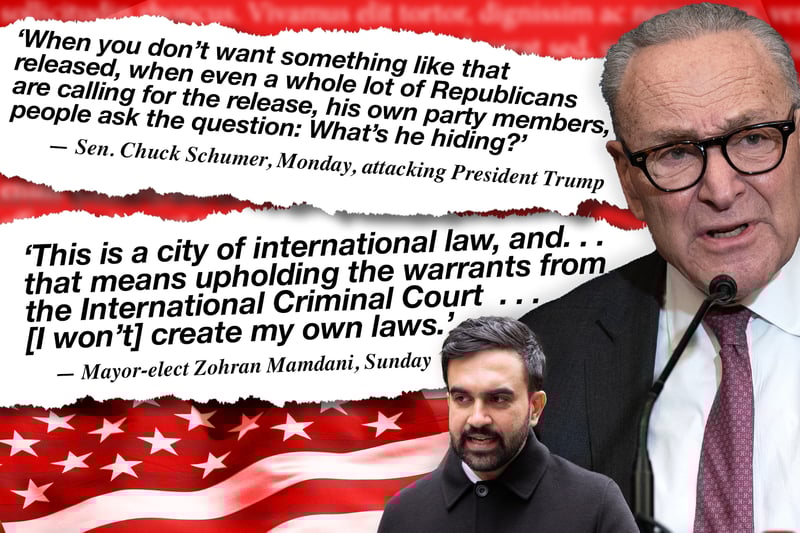 The week in whoppers: Chuck Schumer dodges Epstein question, Zohran Mamdani gaslights on arresting Benjamin Netanyahu and more