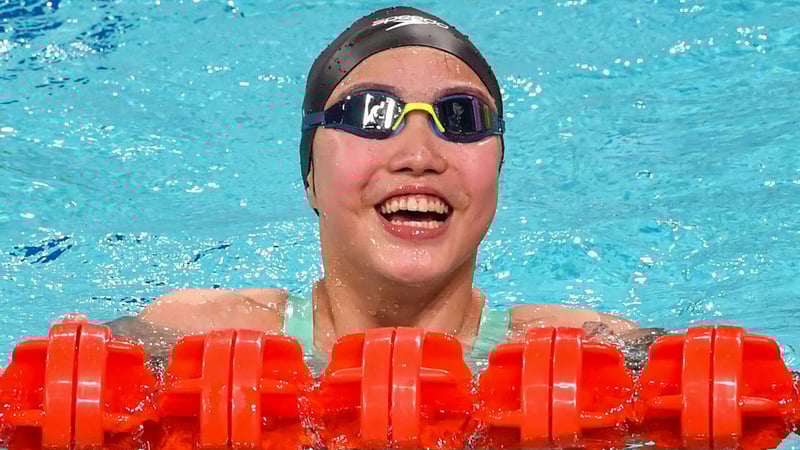 Bei Olympia scheiterte sie noch - Schwimm-Wunderkind (13) knackt Rekord