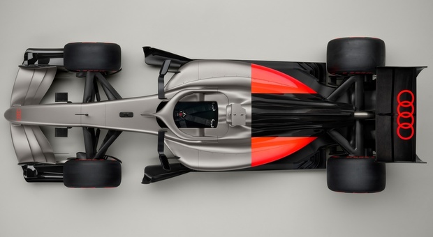 Audi R26 Concept, l?alba di una nuova era: il nuovo design segna l'ingresso in F1 2026