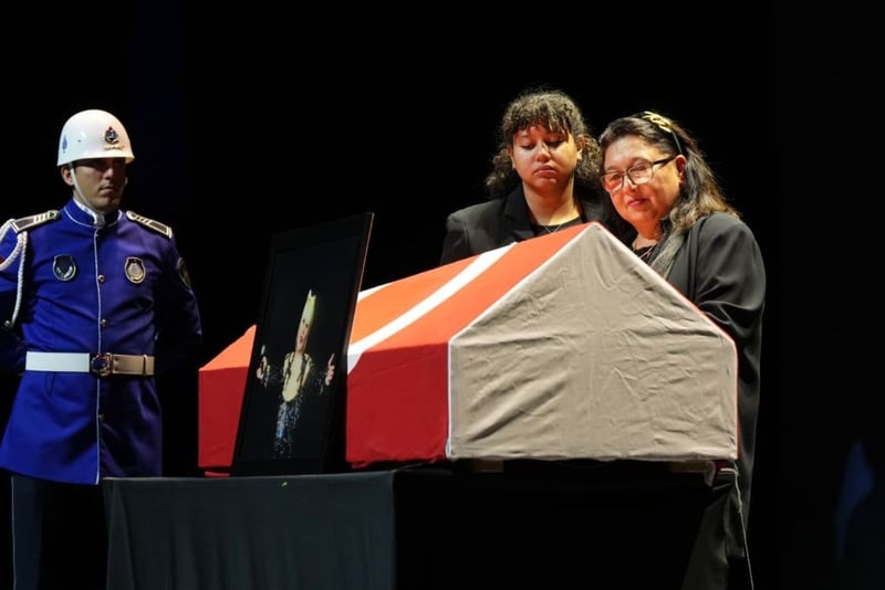 Muazzez Abacı için AKM'de tören düzenlendi