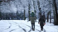 Chance of snow in UK this week after Storm Claudia clears