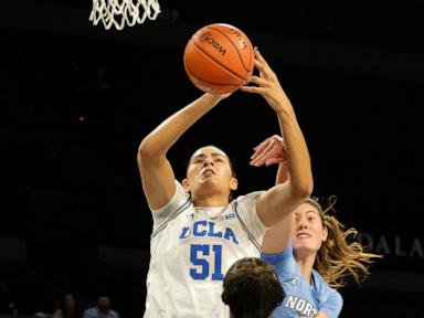 Betts' 20 points, 10 rebounds power No. 3 UCLA past No. 11 North Carolina
