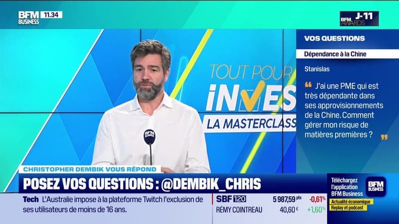 Christopher Dembik vous répond - Comment gérer mon risque de matières premières ? - 21/11