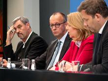 Unions-Junge bleiben im Rentenstreit hart : Klingbeil sieht in der Spitze keinen Dissens – Söder warnt vor Scheitern der Koalition