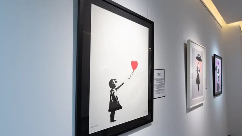 Man given 13-month prison sentence for stealing Banksy painting