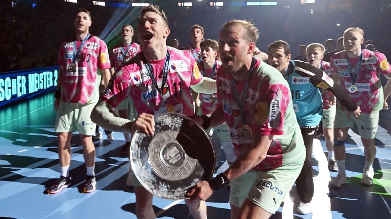 handball-trophäe fehlt: Meisterschale der Füchse gestohlen