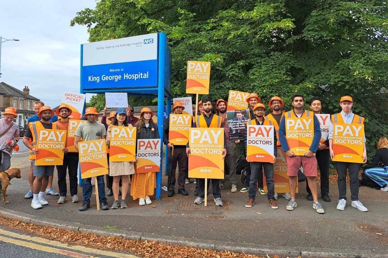 NHS doctors go on strike as leaders warn industrial action could mean staff cuts