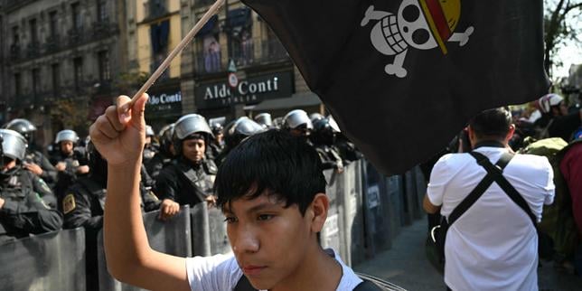 Au Mexique, les ambiguïtés d’un mouvement « génération Z » qui bat les pavés
