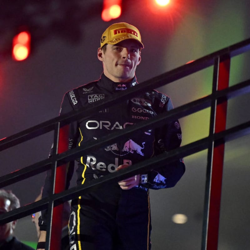 Las Vegas'ta kazanan Max Verstappen!
