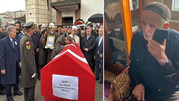 Cumhurbaşkanı Erdoğan’dan şehit babasına taziye telefonu