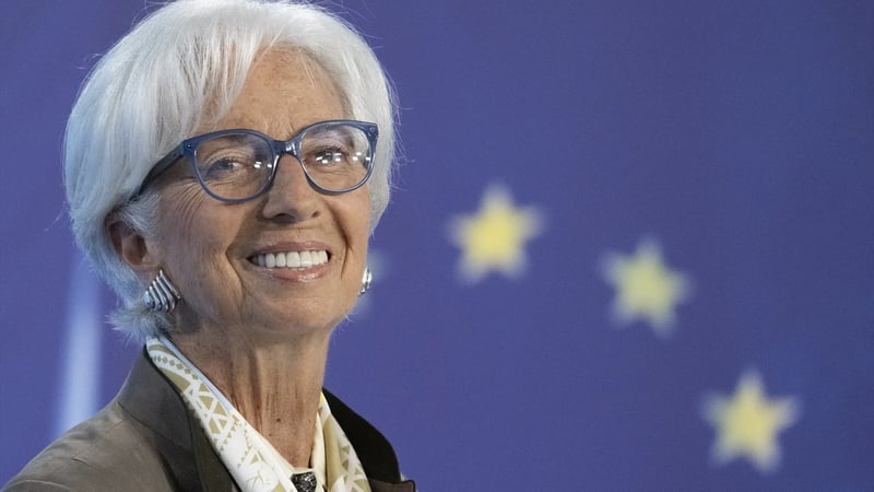 La presidenta del Banco Central Europeo, Christine Lagarde, reitera que los tipos están bien posicionados, pero avisa de los riesgos para la inflación