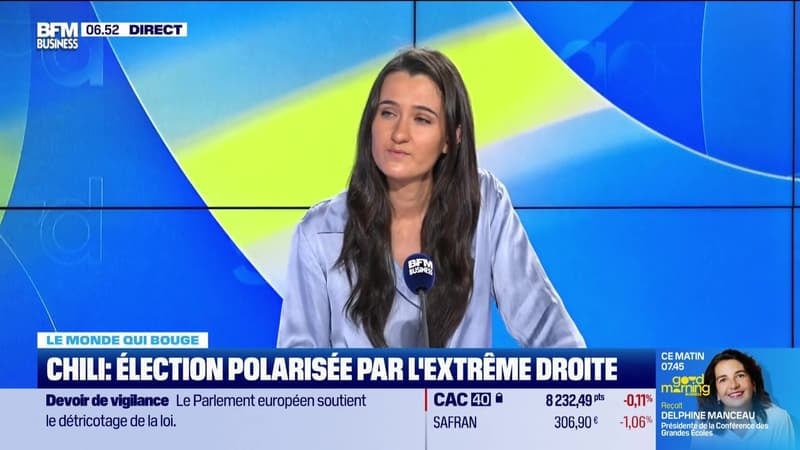Mathilde Chaminade : Chili, élection polarisée par l'extrême droite - 14/11