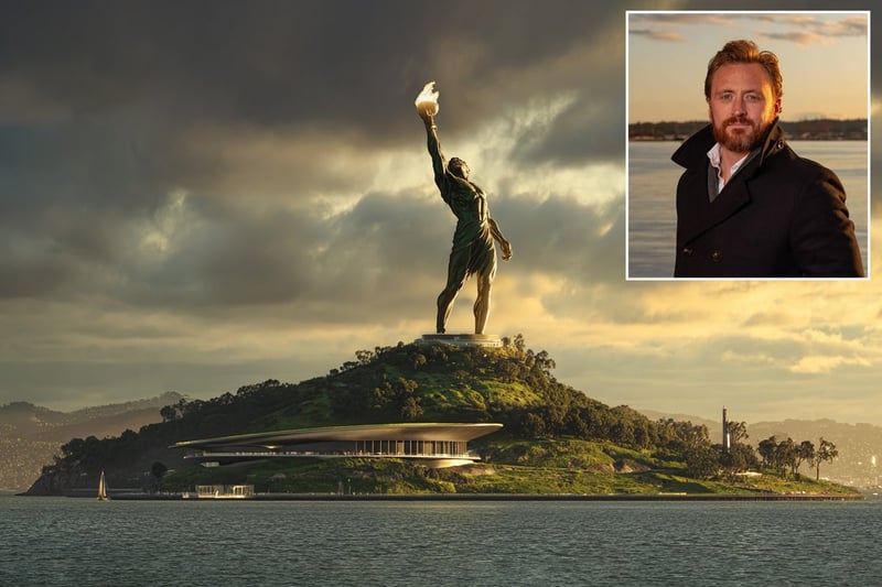 ‘MAGA-ing Alcatraz’: Crypto exec pitches Trump on Greek-god monument taller than Statue of Liberty for ex-prison island