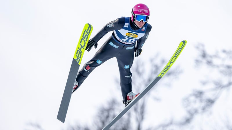 Wintersport: Lichtblick bei schwerem Start: Hoffmann springt aufs Podest