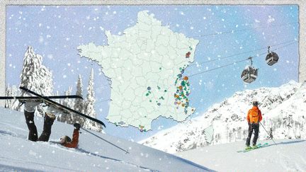 Visualisez les 204 domaines de ski fermés depuis 1950 dans les massifs français