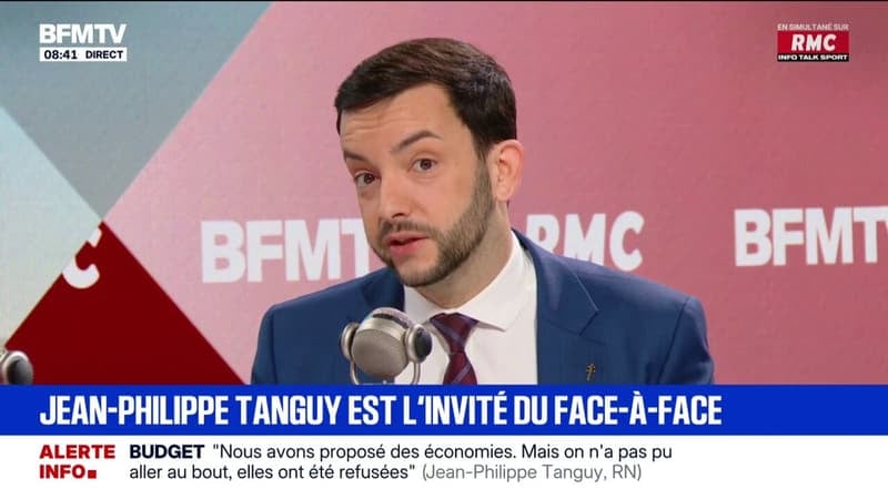 "On est pro-entreprise", assure Jean-Philippe Tanguy (R