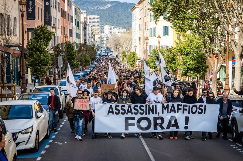 « On peut contribuer à apaiser la Corse » : des citoyens réveillent la lutte antimafia