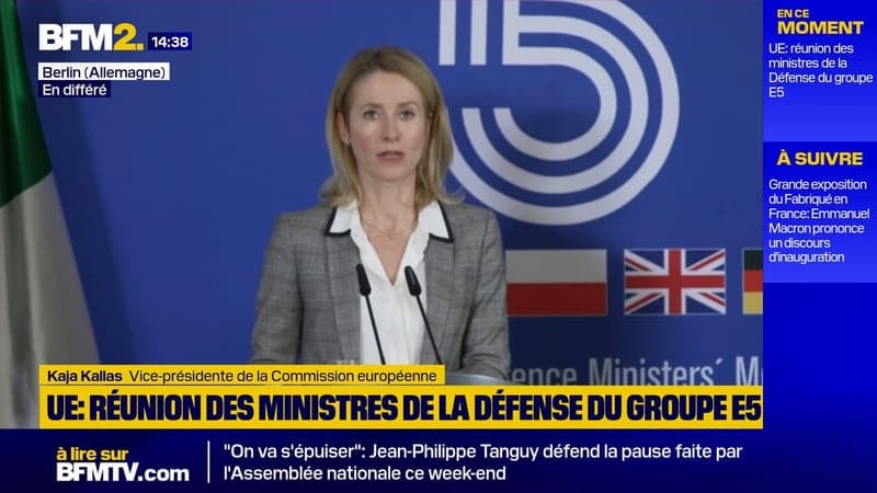 Ukraine: "Chaque fois que le monde tend la main, la Russie répond par des missiles", fustige Kaja Kallas, qui évoque un 20e paquet de sanctions