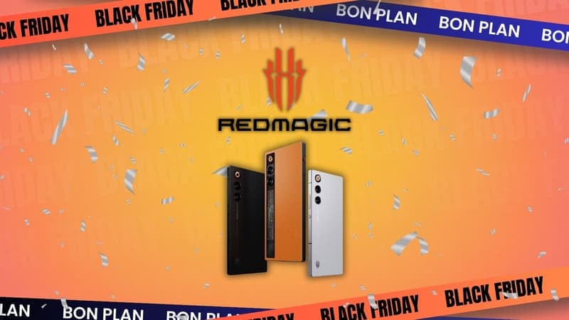 Le smartphone Redmagic 10 Air à ce prix, on peut dire merci au Black Friday