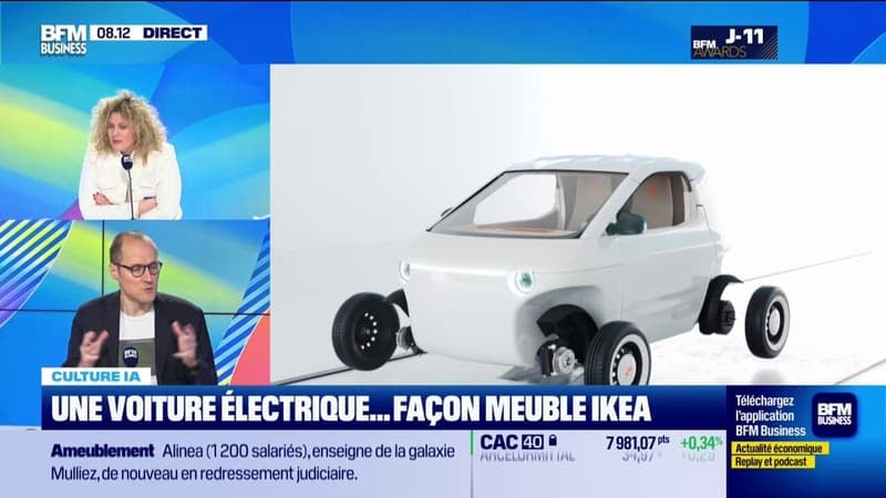 Une voiture électrique... façon meuble Ikea