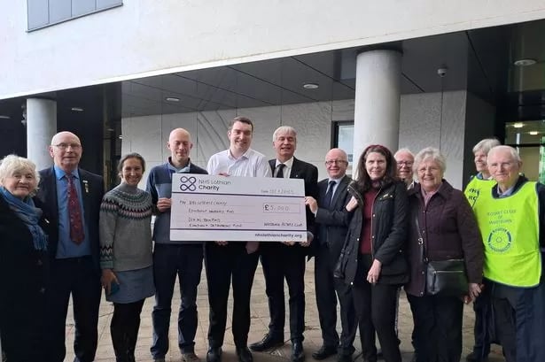 Whitburn Rotary Kiltwalkers raise thousands for NHS Lothian charity