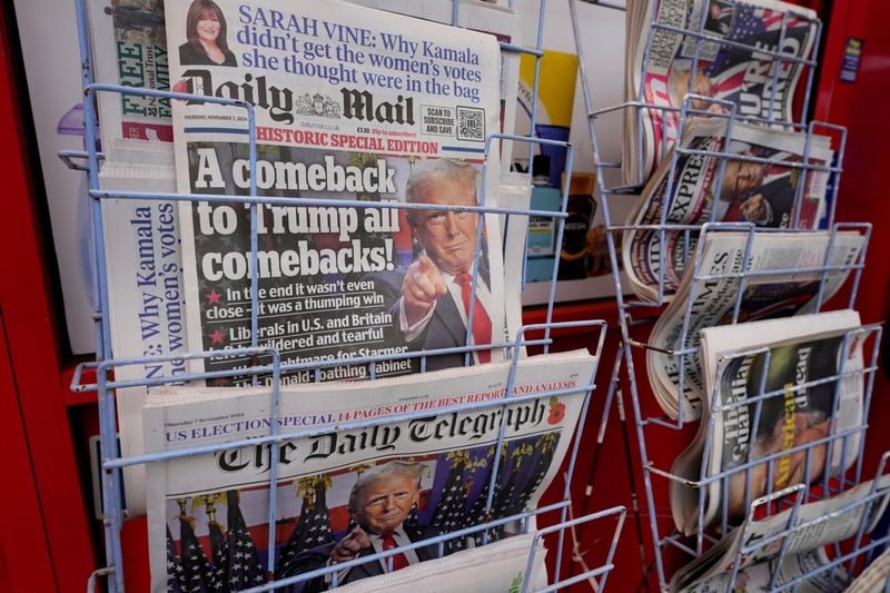 Britain's Daily Mail publisher enters exclusive talks to buy Telegraph Media Group for $654 million