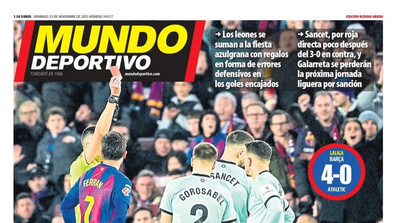 Portada MD Bizkaia-Araba de hoy domingo