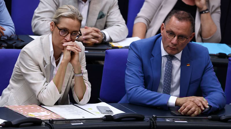 Machtkampf Weidel gegen Chrupalla - So tief spaltet Putin die AfD