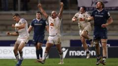Exeter go top after late comeback win at Sale
