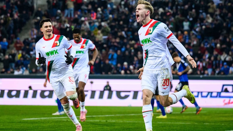 1:0-Erfolg in Bundesliga: FC Augsburg überholt den HSV