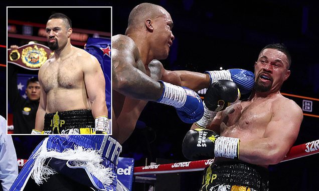 Heavyweight boxer Joseph Parker accused of taking cocaine DAYS before fight: Promoter reveals he is in 'total shock' after confirming positive test