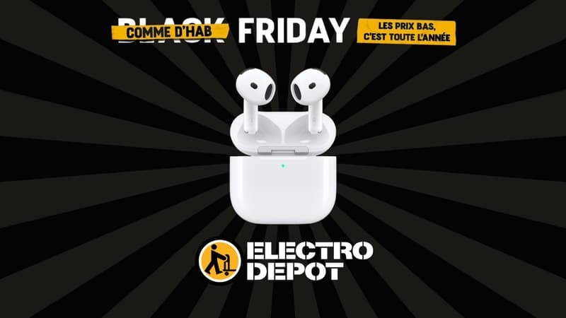 Encore en stock et prix malin : les AirPods 4 sont à saisir chez Electro Depot
