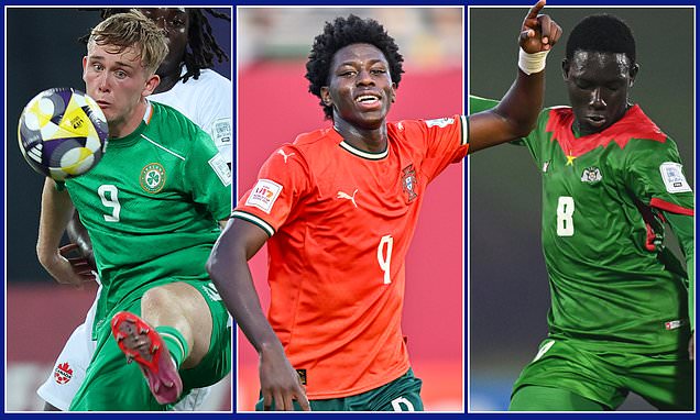 The eight biggest talents at the Under-17 World Cup that scouts are raving about, revealed by NATHAN SALT: The 5ft 5in star who Chelsea and Man United are scouting, Ireland's next top striker and the 15-year-old who's leading a giantkilling mission