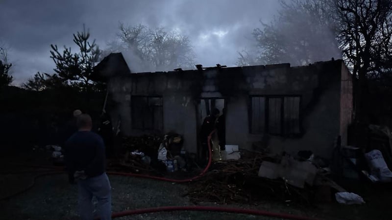 Sobayı yakmak isterken hem kendini hem evi yaktı