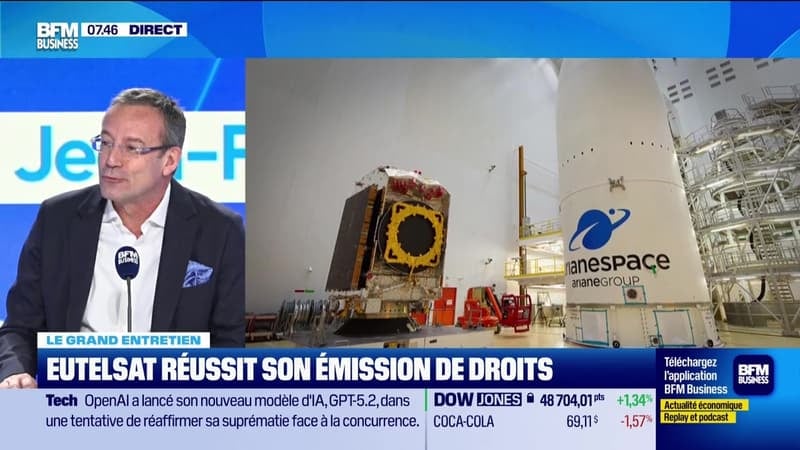 Le Grand entretien : Eutelsat, l'alternative européenne à Starlink - 12/12