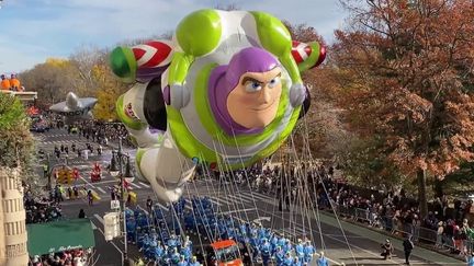 États-Unis : à New-York, la parade géante de Thanksgiving en met plein la vue