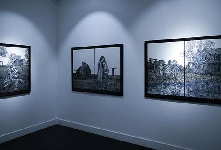 'I Closed the Door from the Outside' isimli solo sergisi, VISION ART PLATFORM’DA!