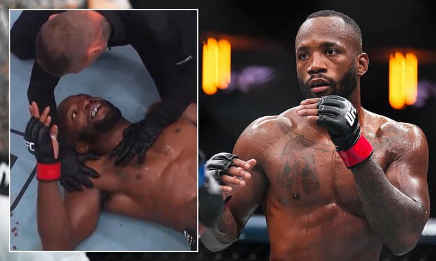 Leon Edwards suffers brutal knockout defeat to Carlos Prates at UFC 322... as 'Rocky' falls to third-straight loss