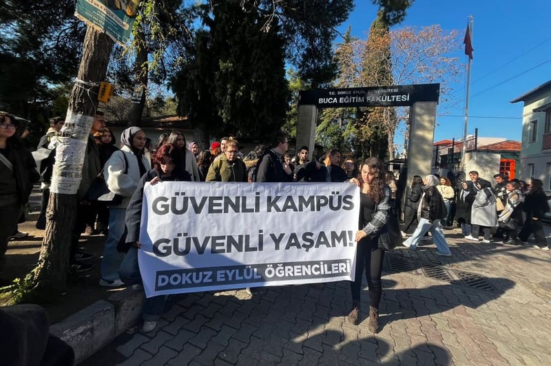 Kampüste bile güvende değiliz