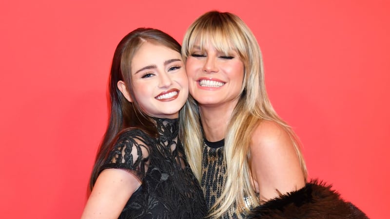 Süße Liebeserklärung in Berlin - Leni überrascht Mama Heidi Klum